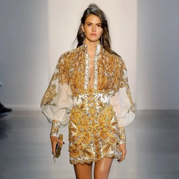 Zimmermann  zippy scallop mini skirt - Picture 4 of 12